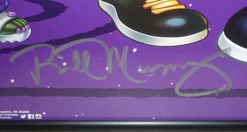 Bill Murray Autographed Space Jam Full-Size Deluxe Framed Movie Poster - JSA Letter