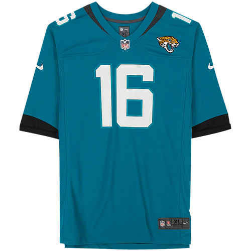 Trevor Lawrence Autographed Jacksonville Jaguars (Teal #16) Nike Jersey - Fanatics