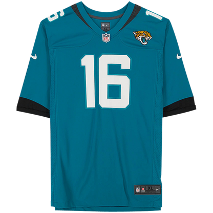 Trevor Lawrence Autographed Jacksonville Jaguars (Teal #16) Nike Jersey - Fanatics