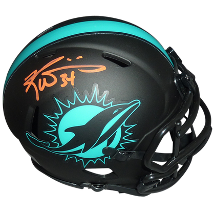 Ricky Williams Autographed Miami Dolphins (ECLIPSE Alternate) Mini Helmet