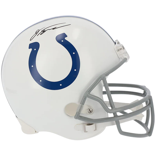 Jonathan Taylor Autographed Indianapolis Colts Deluxe Full-Size Replica Helmet - Fanatics