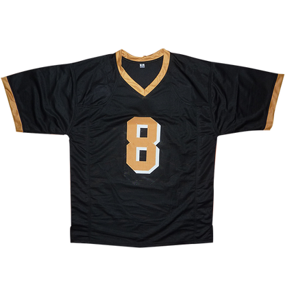 Daunte Culpepper Autographed UCF (Black #8) Custom Jersey - Beckett