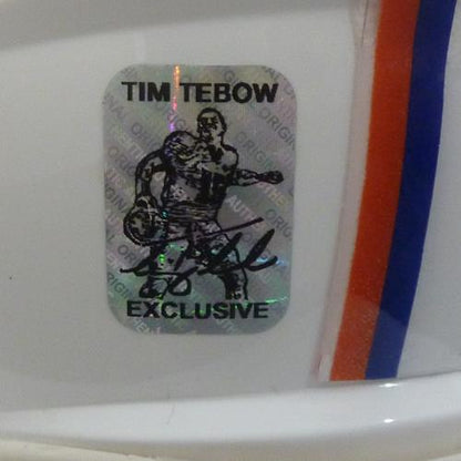 Tim Tebow Autographed Florida Gators (Stars and Stripes) Mini Helmet - Tebow Holo