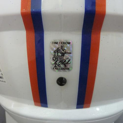 Tim Tebow Autographed Florida Gators (Stars and Stripes) Deluxe Full-Size Replica Helmet w/ God Bless America - Tebow Holo