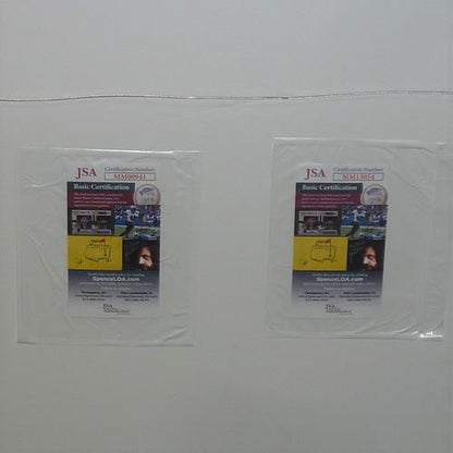 Fight Club Full-Size Movie Poster Deluxe Framed with Brad Pitt and Edward Norton Autographs - JSA