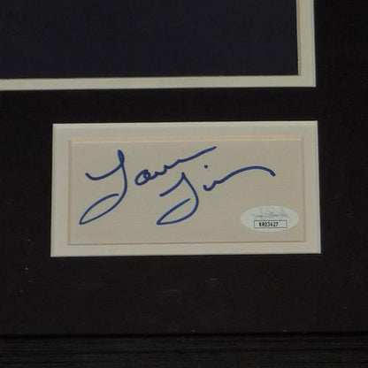 Ozark 11x17 TV Poster Deluxe Framed with Jason Bateman And Laura Linney Autographs - JSA
