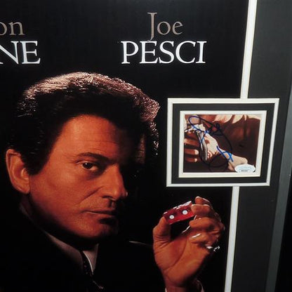 Casino Full-Size Movie Poster Deluxe Framed with Deniro, Pesci and Stone Autographs - JSA