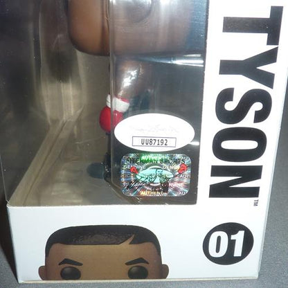 Mike Tyson Autographed Boxing FUNKO POP! Figure - JSA