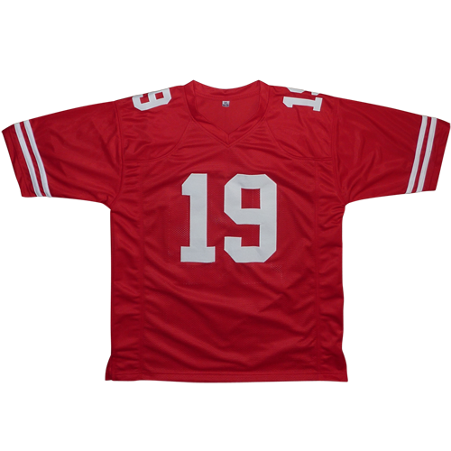 Deebo Samuel Autographed San Francisco (Red #19) Custom Jersey - JSA
