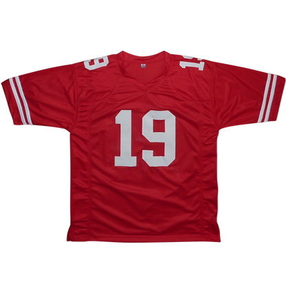 Deebo Samuel Autographed San Francisco (Red #19) Custom Jersey - JSA