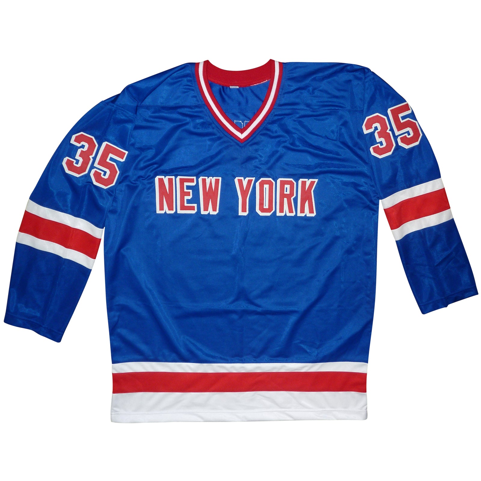 Mike Richter Autographed New York Rangers Fanatics Jersey - NHL