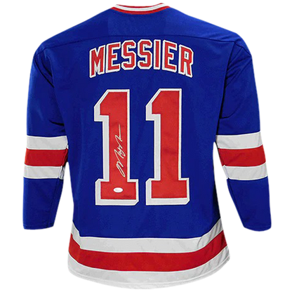 NHL JERSEY RANGERS NY (AWAY) SIGNED - MARK MESSIER 11