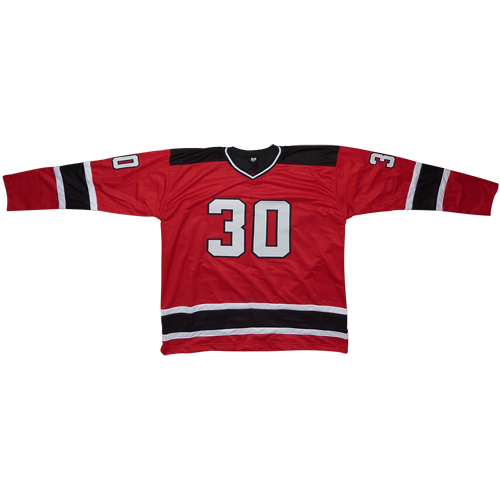 Martin Brodeur Autographed New Jersey (Red #30) Custom Hockey Jersey - JSA