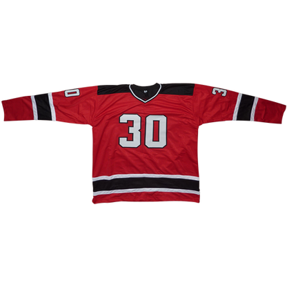 Martin Brodeur Autographed New Jersey (Red #30) Custom Hockey Jersey - JSA