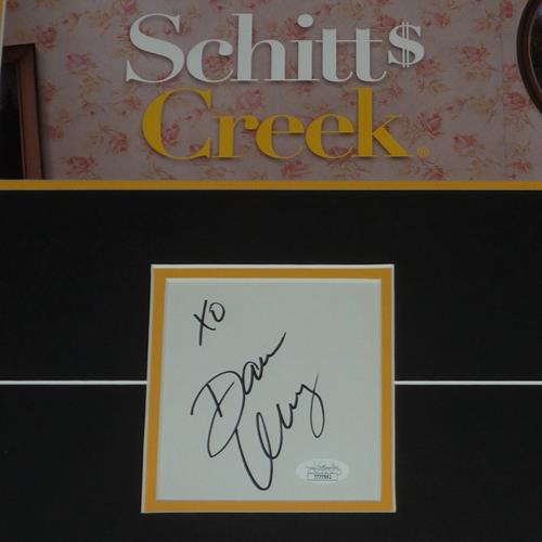 Schitt's Creek 11x17 TV Poster Deluxe Framed with Daniel Levy Autograph - JSA