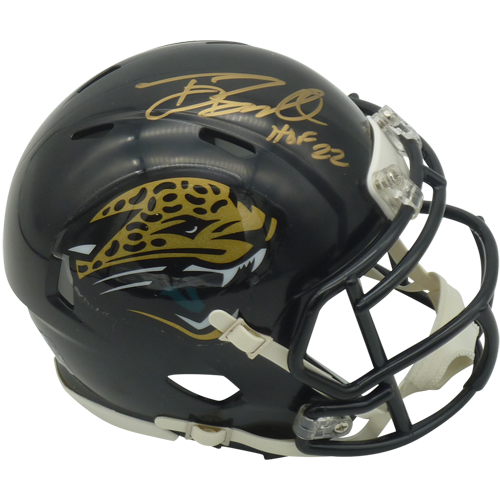 Tony Boselli Autographed Jacksonville Jaguars Mini Helmet w/ HOF 22