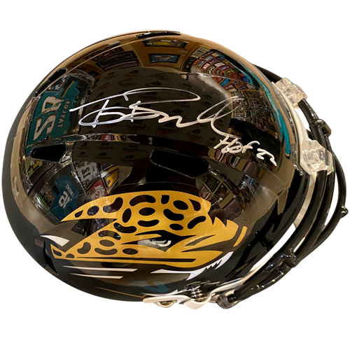 Tony Boselli Autographed Jacksonville Jaguars Deluxe Full-Size Replica Helmet w/ HOF 22