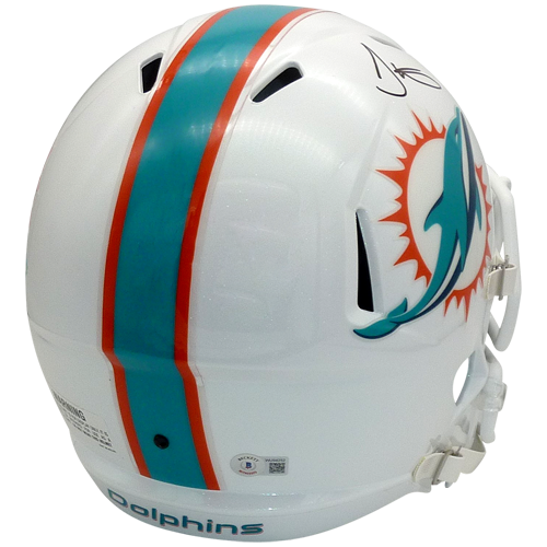 Tyreek Hill Autographed Miami Dolphins (Speed) Deluxe Full-Size Replica Helmet - BAS