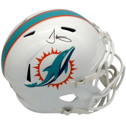 Tyreek Hill Autographed Miami Dolphins (Speed) Deluxe Full-Size Replica Helmet - BAS