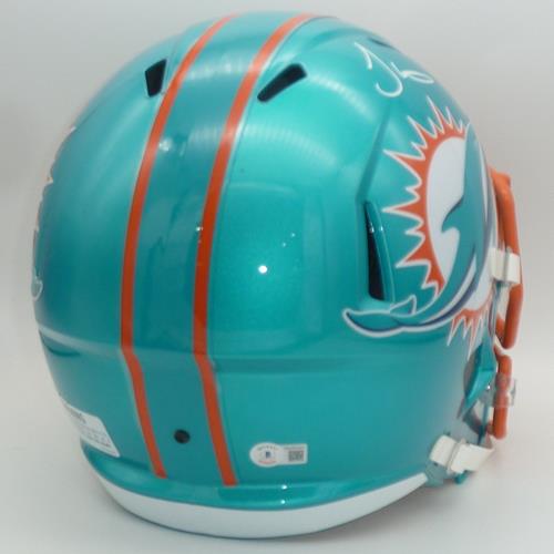 Tyreek Hill Autographed Miami Dolphins (FLASH Alternate) Deluxe Full-Size Replica Helmet - BAS