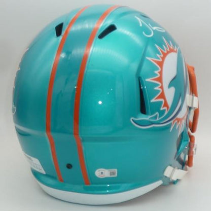 Tyreek Hill Autographed Miami Dolphins (FLASH Alternate) Deluxe Full-Size Replica Helmet - BAS