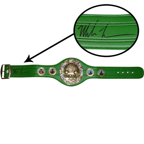 Mike Tyson Autographed WBC Boxing Championship Belt - JSA