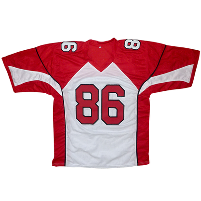 Zach Ertz Autographed Arizona (White #86) Custom Jersey - Radtke