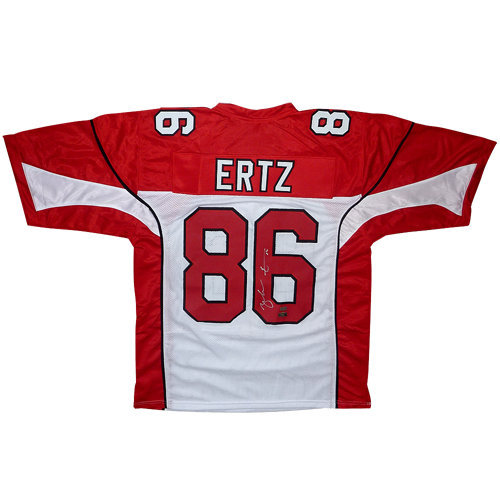 Zach Ertz Autographed Arizona (White #86) Custom Jersey - Radtke