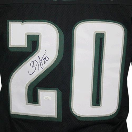 Brian Dawkins Autographed Philadelphia (Black #20) Custom Jersey - JSA