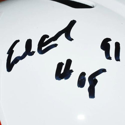 Earl Campbell Autographed Houston Oilers (Throwback) Deluxe Full-Size Replica Helmet w/ HOF - JSA