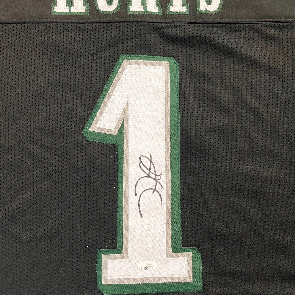 Jalen Hurts Autographed Philadelphia (Black #1) Custom Jersey - JSA