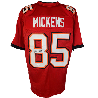 Jaydon Mickens Autographed Tampa Bay (Red #85) Custom Jersey