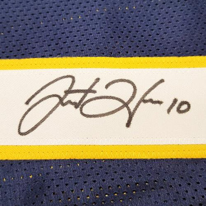 Justin Herbert Autographed Los Angeles (Navy Blue #10) Jersey – BAS