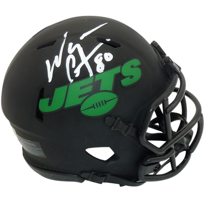 Wayne Chrebet Autographed New York Jets (ECLIPSE) Mini Helmet - JSA