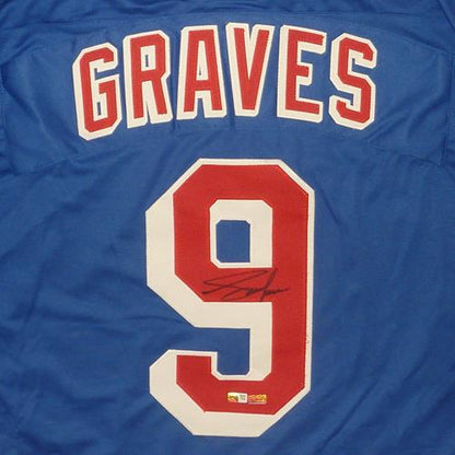 Adam Graves New York Rangers Autographed Blue Adidas Authentic Jersey
