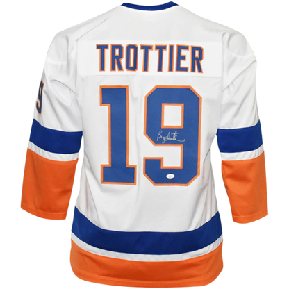 Bryan Trottier Autographed New York Islanders Fanatics Jersey w