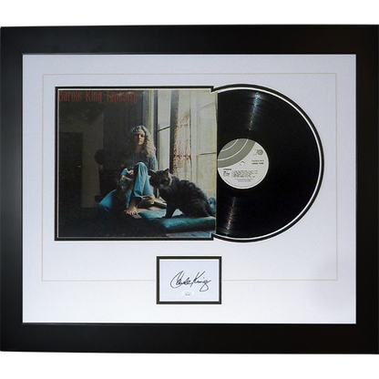 Carole King Autograph Deluxe Framed with Tapestry Record Album - JSA