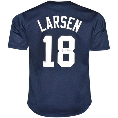 Don Larsen Autographed New York (Grey #18) Custom Baseball Jersey – JS –  Palm Beach Autographs LLC