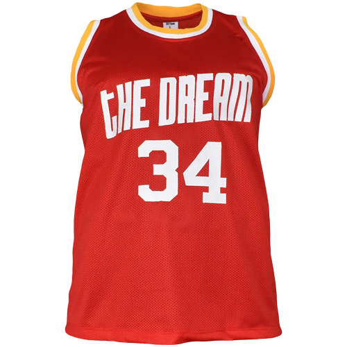 Hakeem olajuwon jersey outlet signed