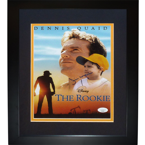 Jim Morris Autographed "The Rookie" Inspirational Movie Deluxe Framed 8x10 Photo - JSA