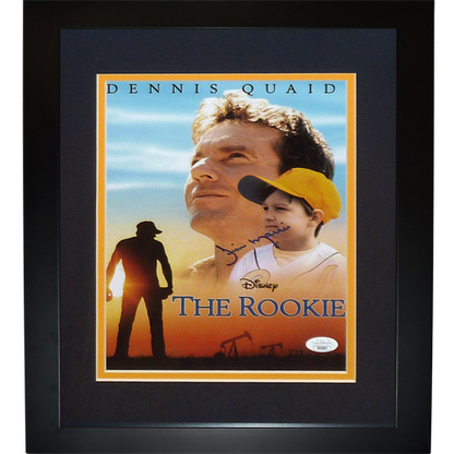 Jim Morris Autographed "The Rookie" Inspirational Movie Deluxe Framed 8x10 Photo - JSA