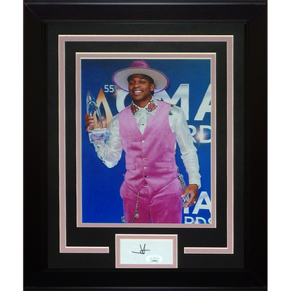Jimmie Allen Autographed Country Music (CMA) Signature Series Frame - JSA