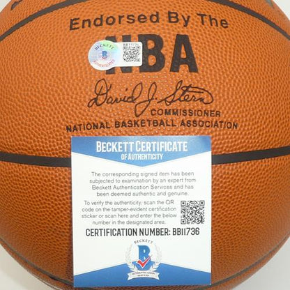 Kevin Garnett Autographed Official NBA I/O Basketball - JSA