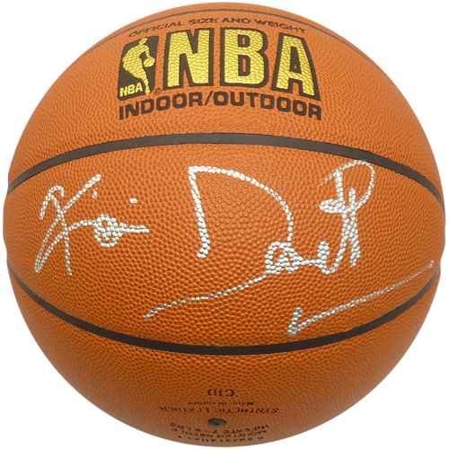 Kevin Garnett Autographed Official NBA I/O Basketball - JSA