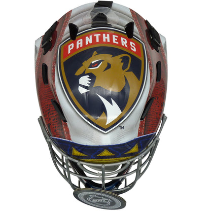 Spencer Knight Autographed Florida Panthers Full-Size Goalie Mask - Fanatics