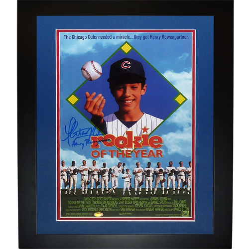 Thomas Ian Nicholas Autographed Rookie of the Year Deluxe Framed 11x17 –  Palm Beach Autographs LLC