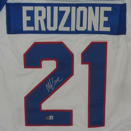 Mike Eruzione #21 USA Hockey Jersey  Ice hockey jersey, Usa hockey jersey,  Hockey jersey