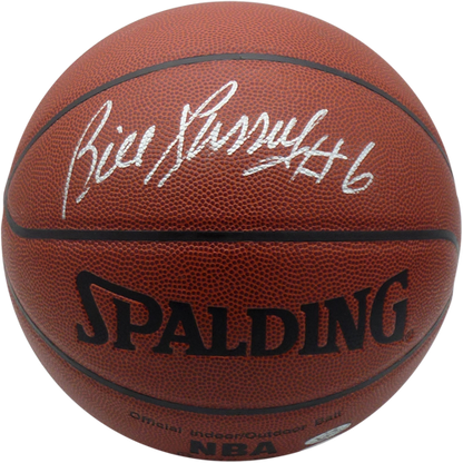 Bill Russell Autographed NBA Basketball - JSA And Russell Holo