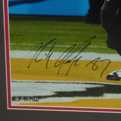 Rob Gronkowski Autographed Tampa Bay Buccaneers (Super Bowl LV) Deluxe Framed 16x20 Photo - Radtke