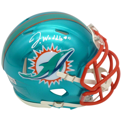 Jaylen Waddle Autographed Miami Dolphins (FLASH Alternate) Mini Helmet – Palm Beach Autographs LLC